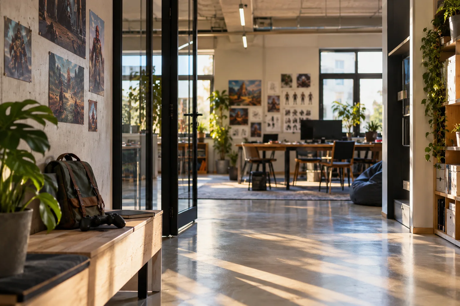 Wejście do pracowni edukacyjnej
